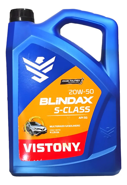 Aceite Vistony 20W/50 S-Class 4L