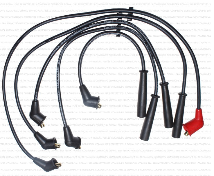 JUEGO CABLE BUJIA  NISSAN D21 94/10 2.4 (22450-86G25)