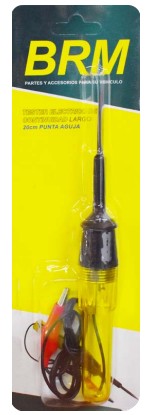 TESTER ELECTRICO DE CONTINUIDAD PUNTA AGUJA 20CM (023)