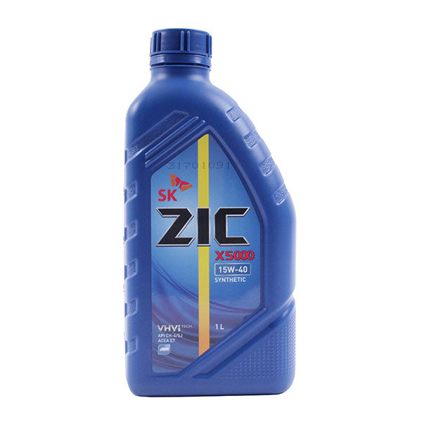Aceite Zic 15W/40 1Lt X5000 Sintetico