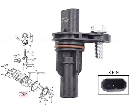 Sensor De Cigueñal Chev. Groove 1.5 21/24