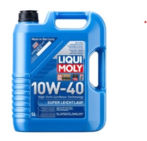 Aceite Liqui Moly 10W40 Super Leichtlauf 5L Azul 9505