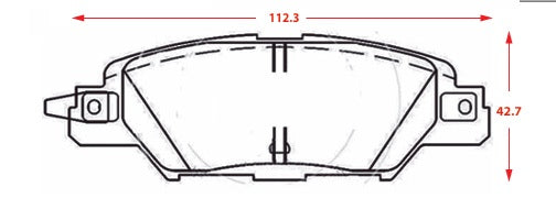 1566 JGO. PASTILLAS DE FRENO TRASERAS MAZDA CX5 16/ MX5 15/ GTX GOLD CERAMICA (1363) PF-C-23260-GTX