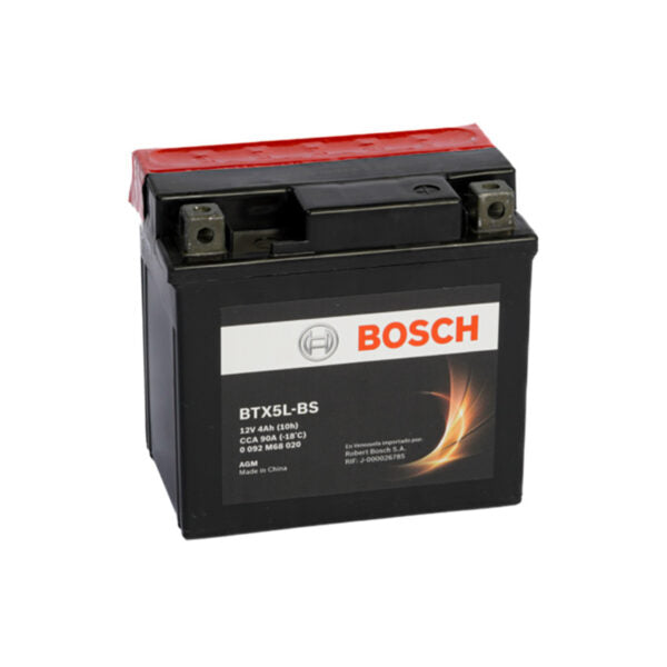 Bateria Bosch 4Amp. Btx5L-Bs (-+)