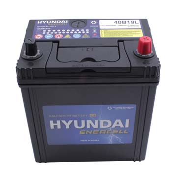 Bateria Hyundai 35Amp. 40B19L (Cca330) S/Pest