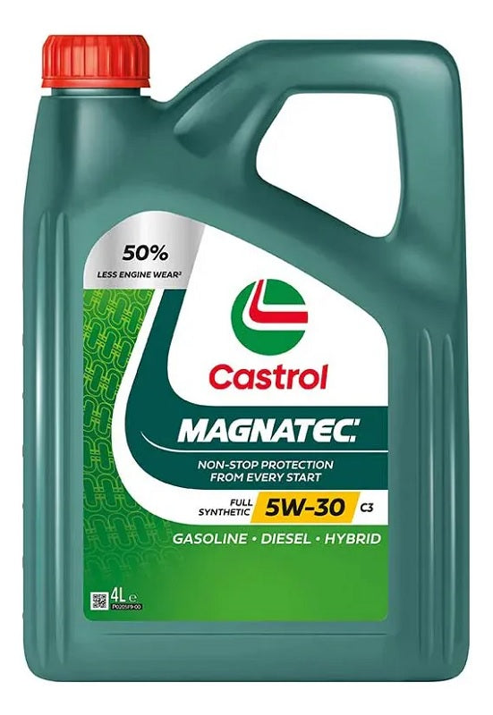 ACEITE CASTROL 5W/30 4L MAGNATEC GASOLINE/DIESEL/HIBRID FULL SYNTHETIC