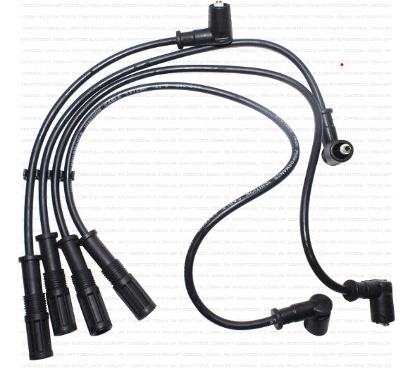 JGO. CABLES DE BUJIA STUTZER FIAT FIORINO PALIO SIENA UNO RAM 700