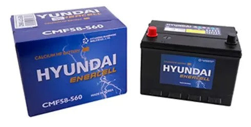 Bateria Hyundai 60Amp. 58-560 (Cca560) + - C/ Pestaña Dodge Journey Tipo Americano