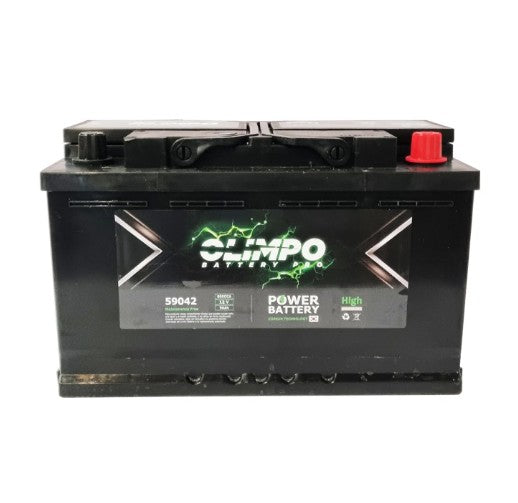 BATERIA OLIMPO 90AMP. 59042 (CCA800) - +