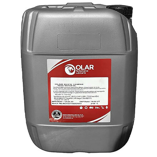 ACEITE OLAR 15W/40 20LT DIESEL API CI4