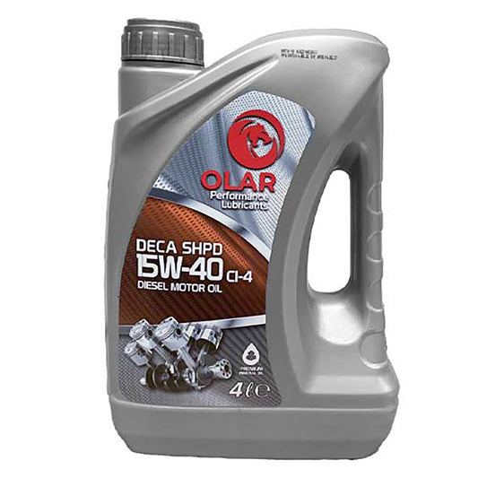 ACEITE OLAR 15W/40 DECA SHPD CI-4 4L
