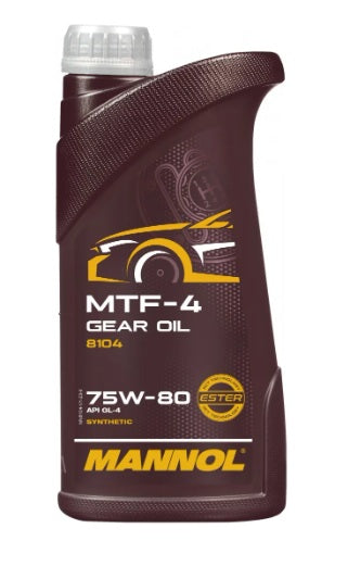 ACEITE MANNOL 75W/80 MTF-4 SYNTHETIC GL-4 VOLKSWAGWN BMW (8104) 1L