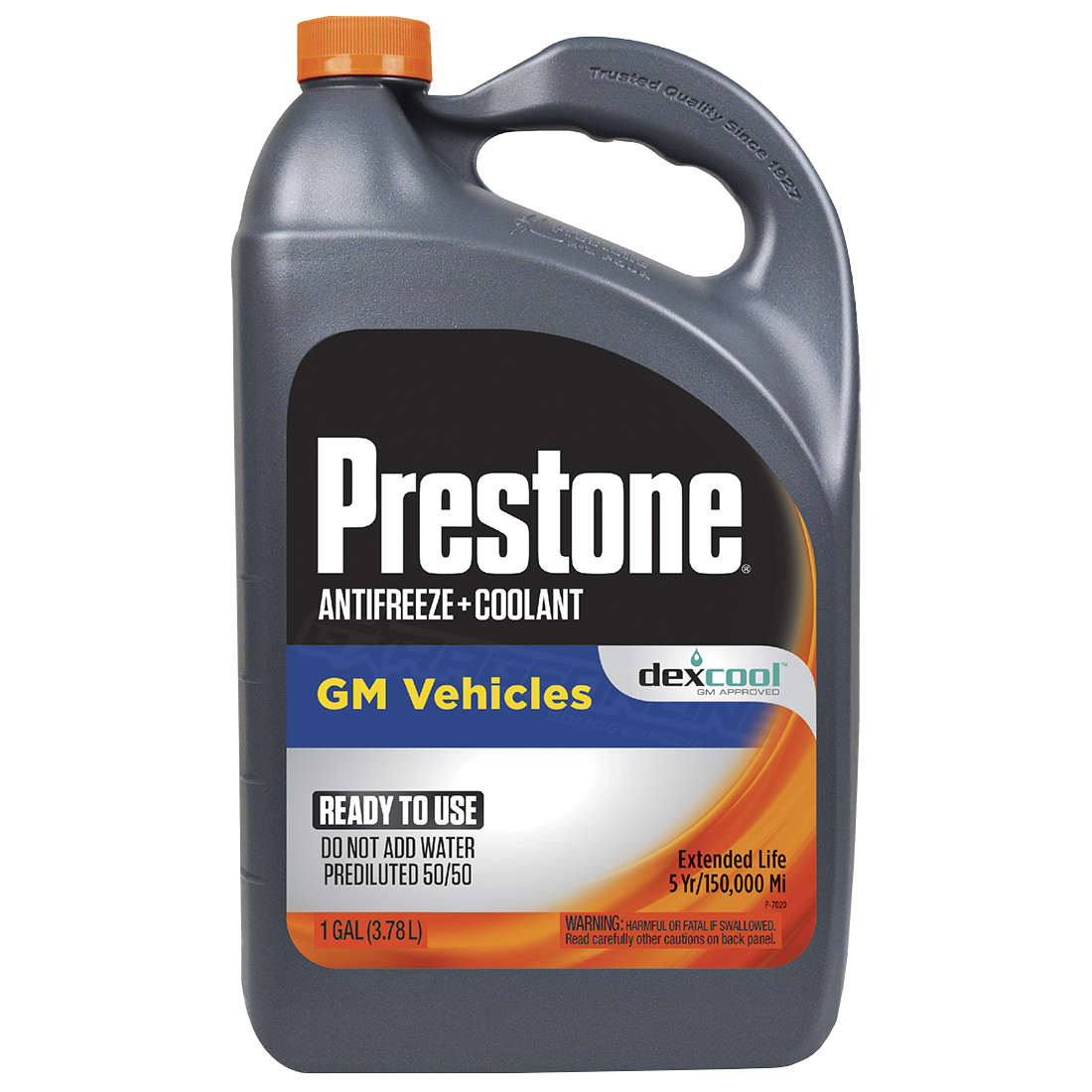 Coolant Prestone 50/50 4L Naranjo