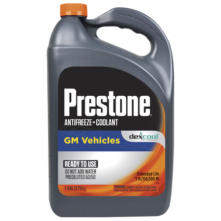 Coolant Prestone 50/50 4L Naranjo