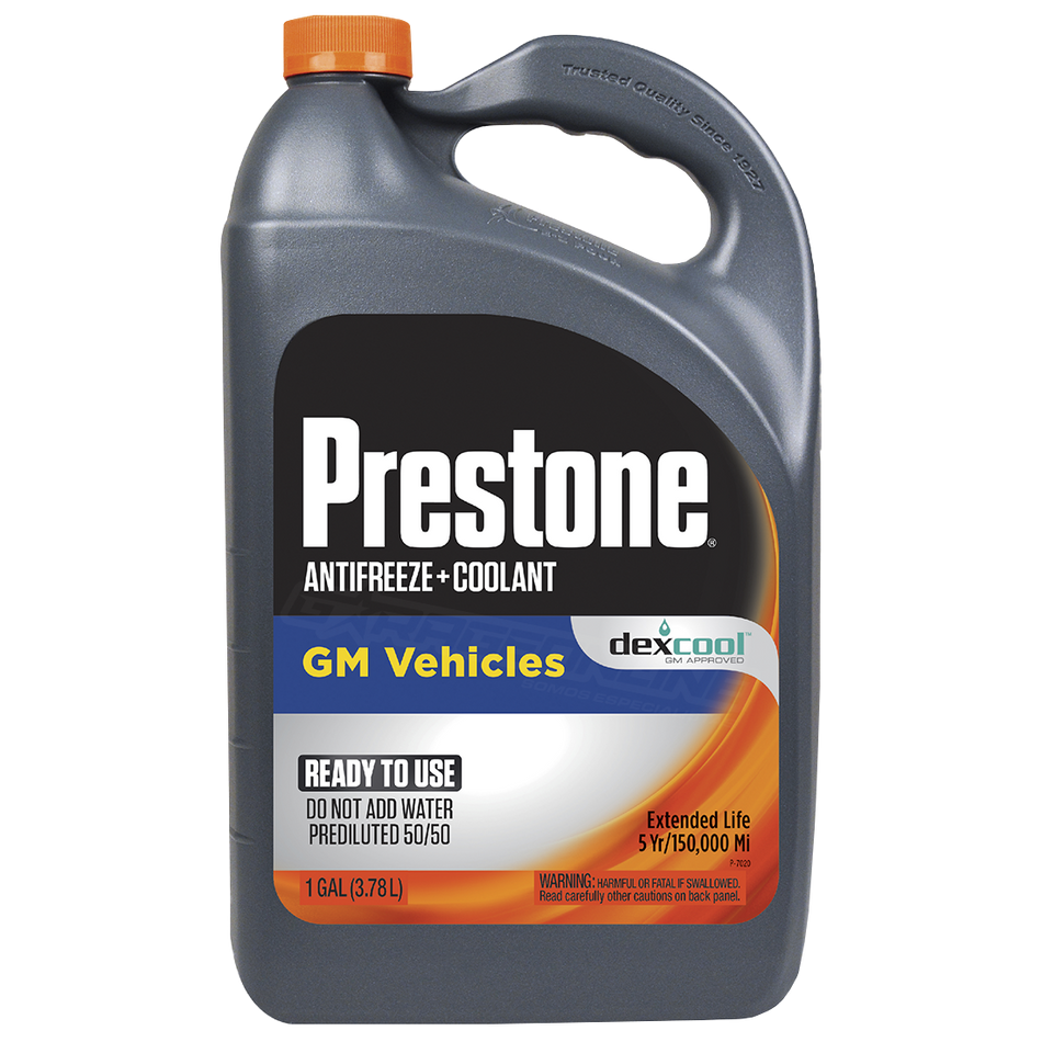 Coolant Prestone 50/50 4L Naranjo