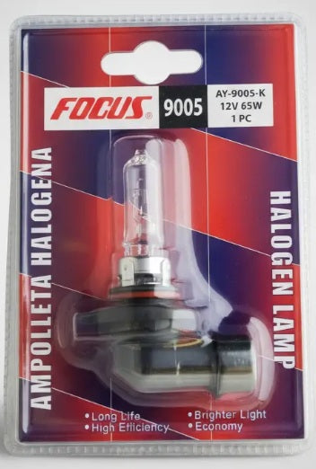 9005 AMPOLLETA FOCUS 12V 65W P20D AY-9005-K