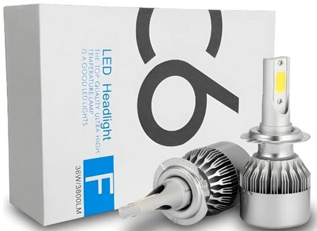 9005 Kit Ampolletas Led 6000K 12V 30W 2 Pieza C6