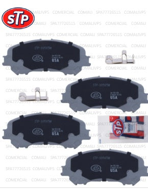 775 JGO. PASTILLA DE FRENO DELANTERA CHANGAN CS75 15/18 NISSAN QASHQAI 14/18 RENAULT MEGANE 02/14 STP SEMIMETALICA 141.50X58.07X16.08 9971905