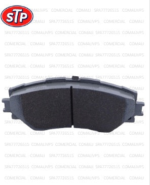2765 JGO. PASTILLA FRENO DELANTERAS COROLLA 11/17 AURIS 07/12 RAV4 06/12 SEMI METALICA STP 139.10X56X17.50