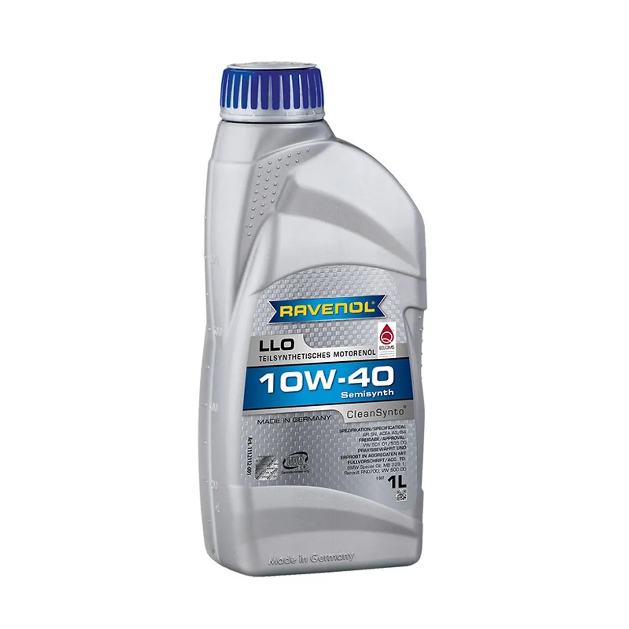 Aceite Ravenol 10W/40 Llo Semisynt 1L