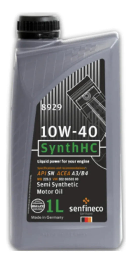 Aceite Senfineco 10W/40 1L Synthhc Benc/Pet