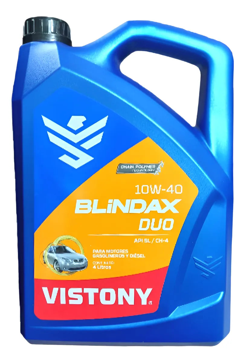 Aceite Vistony 10W/40 4L Blindax Duo Benc/Diesel