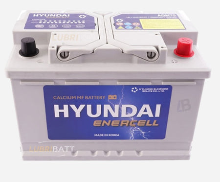 Bateria Hyundai 70Amp. Agm70 (Cca760) Start Stop
