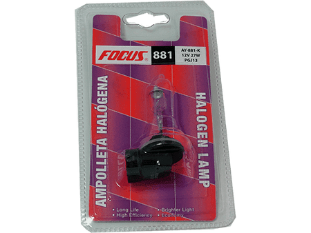 Ampolleta 881 (H-27) 12V 27W Curva