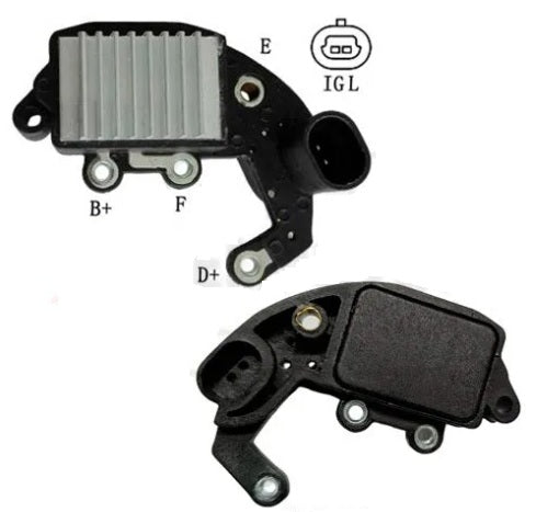 REGULADOR 12V - 2 PINES (IG/L) - DFSK, CHANGAN 1.3, CHEVROLET SPARK CHINO, JFZ1719