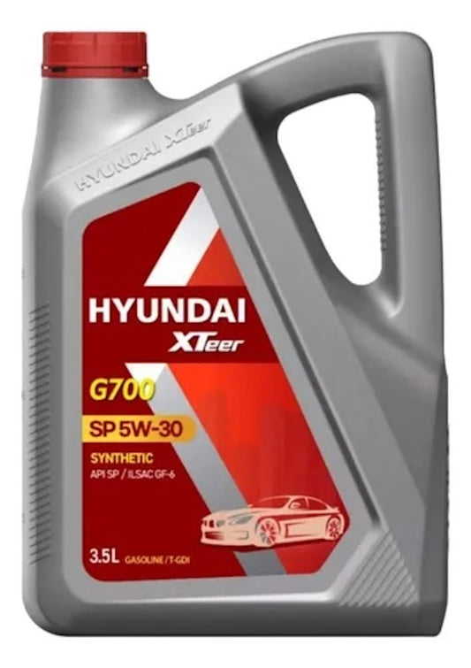 Aceite Hyundai 5W/30 3.5 Lt Synthe G700 City Car