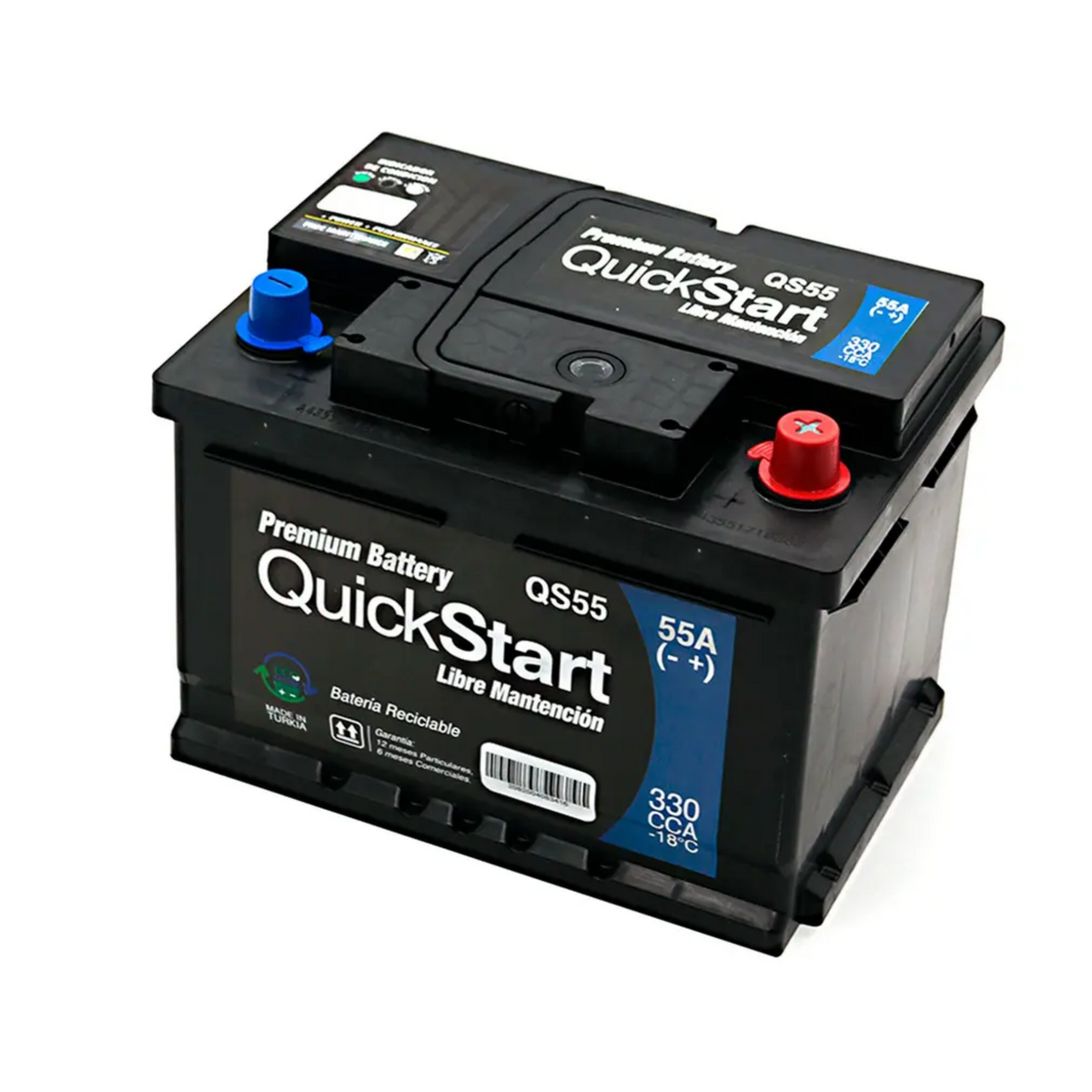 Bateria Quickstarter 12Amp. Ytx12-Bs (Cca220) + -