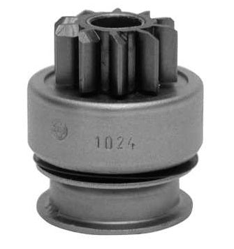 1024 BENDIX ZEN ENC MITSUBISHI VAN L300, L200, M191T15071, 10 DIENTES 8 ESTRIAS 51.5 LARGO 33 DIAMETRO PIÑON (54-8343)