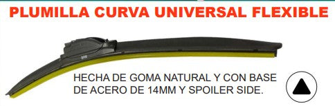 PLUMILLA BRM MULTIFUNCION UNIV CURVA 26 12+1 ADAPTADORES