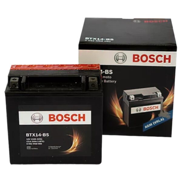 BATERIA BOSCH 12AMP. BTX14-BS (CCA210) + -  AGM