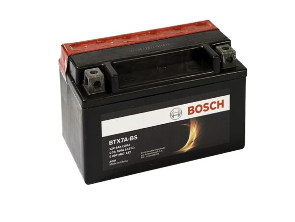 Bateria Bosch 6Amp. Btx7A-Bs (+-) Moto
