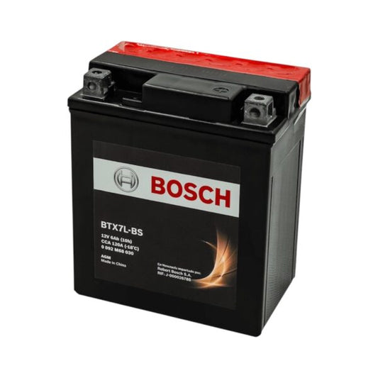 BATERIA BOSCH 6AMP. BTX7L-BS (-+) MOTO