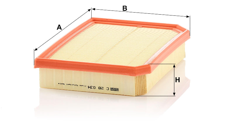 C-28034 Filtro De Aire Mann Mercedes