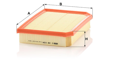 C-28034 Filtro De Aire Mann Mercedes