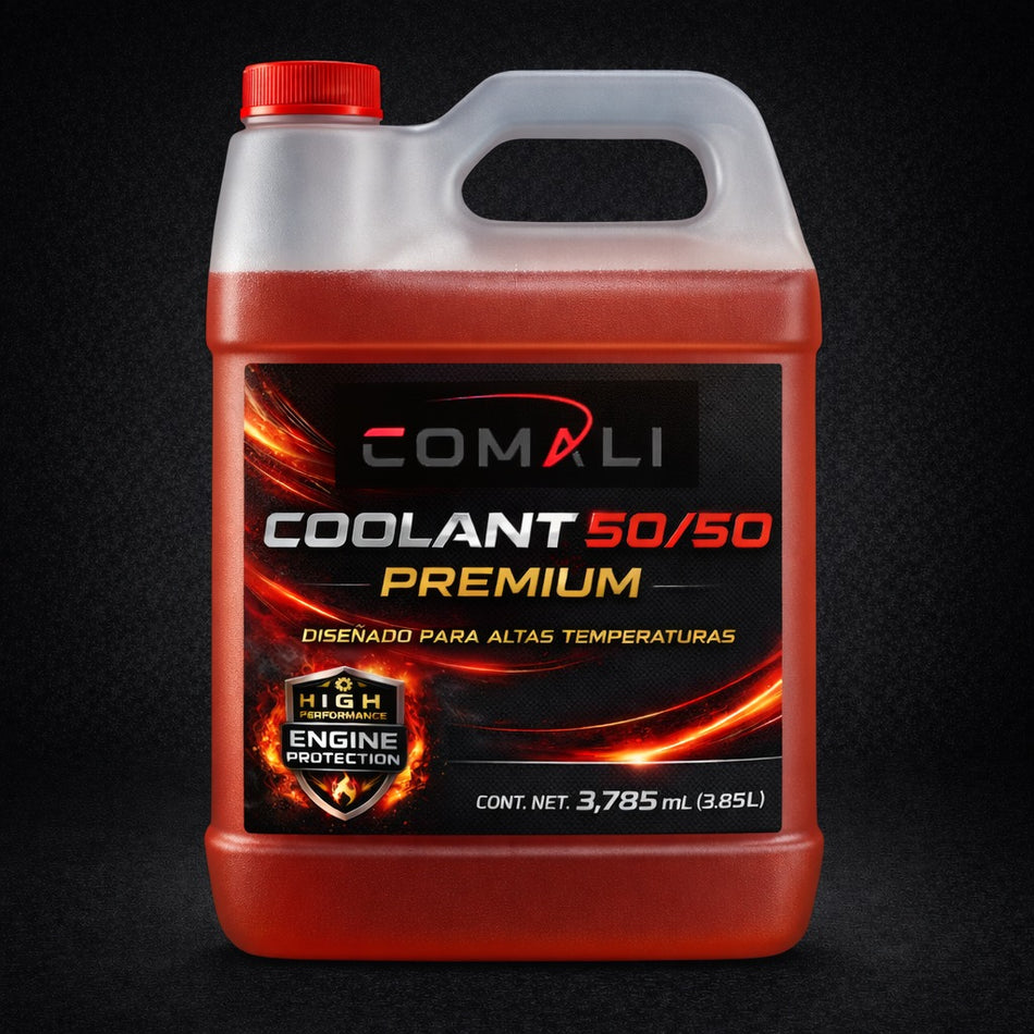 COOLANT COMALI PREMIUM 50/50 ROJO 4L