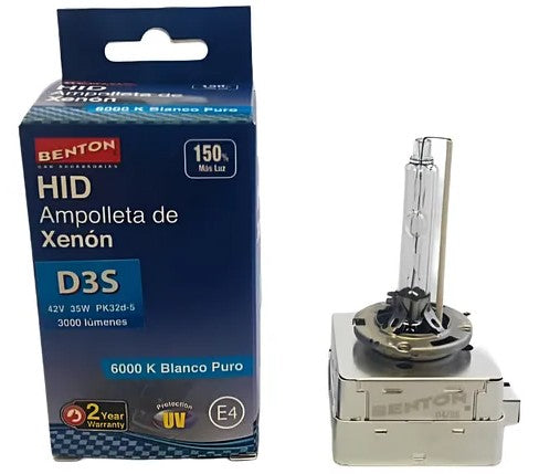 D3S AMPOLLETA XENON 12V.35W BENTON