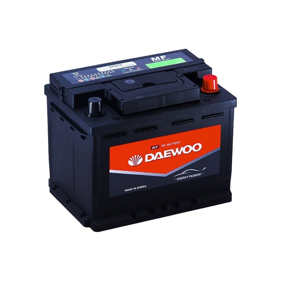 Bateria Daewoo 62Amp. 56219 (Cca540) - + Positivo derecha baja