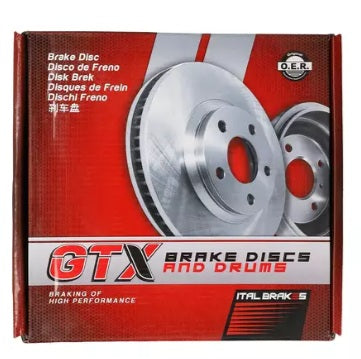 D-086 DISCO DE FRENO HONDA CIVIC 90/06 FIT 08/14  262X64.1X44.8 4 PERNOS GTX