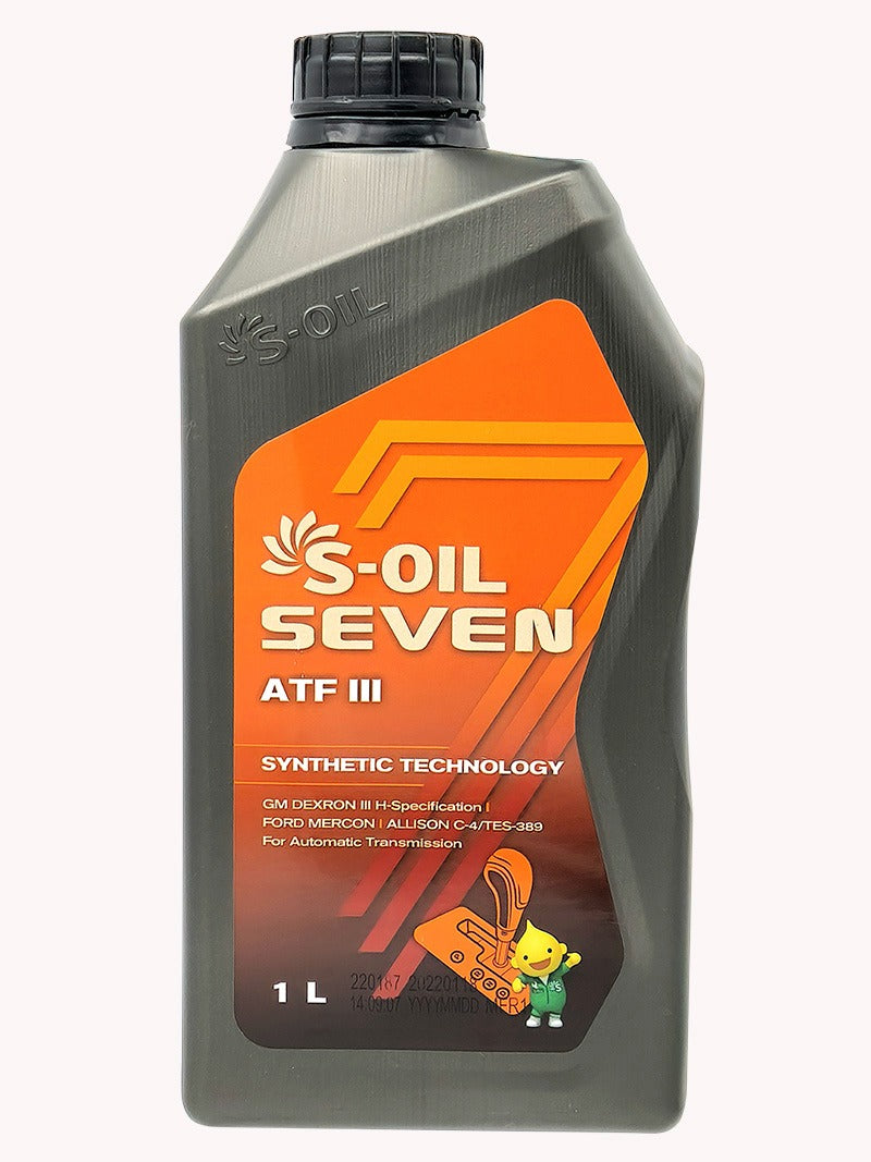 ACEITE S-OIL SEVEN ATF III SYNTHETIC 1L