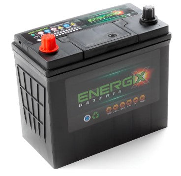 BATERIA ENERGIX 45AMP. 55B24R (CCA385) + -