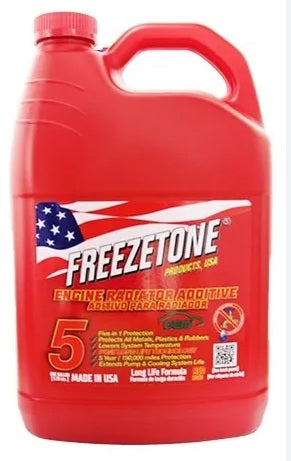 Coolant Freezetone Rojo 3.79 L Anticorrosivo Anticongelante