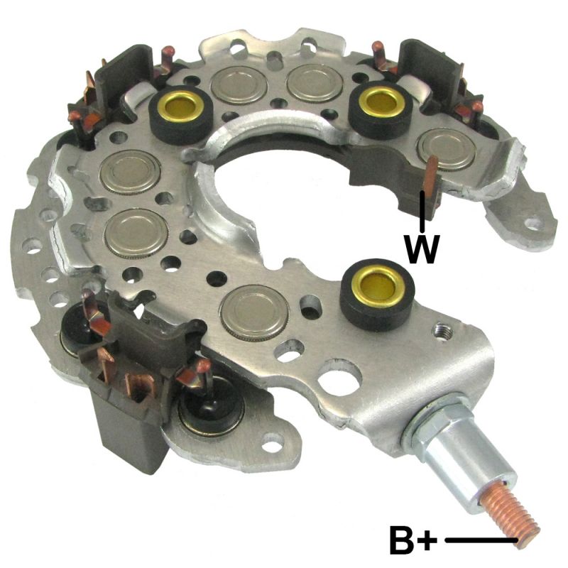 GA-1145 RECTIFICADOR GAUSS HONDA CR-V, NEW CIVIC PLACA DIODO 130A 12X35A ALTERNADOR DENSO 104210-1540, 104210-5370 HONDA 31100-R1P-H01