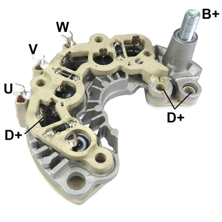 Ga-1608 Rectificador De Alternador Gauss Jac J6 Chery 110A 6X50A Con Tridiodo 114Mm Diametro (Jfz1929D) Placa De Diodos