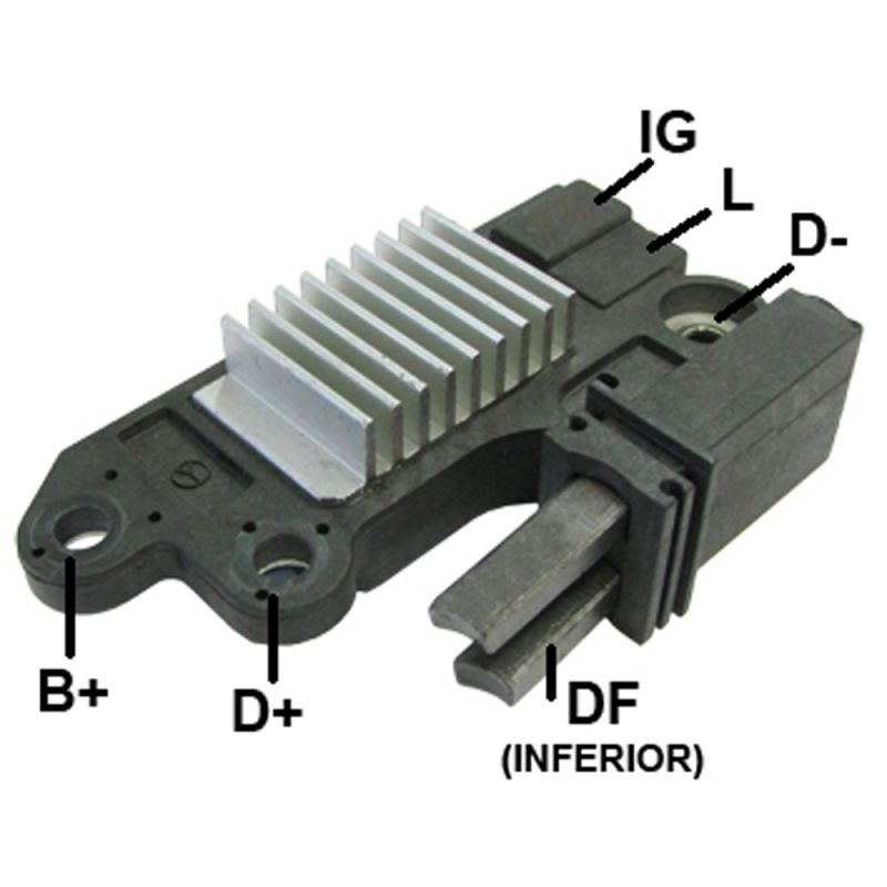 GA-602 REGULADOR 12V CHERY IQ FACE CHERY 11143 JFZ1753 CHERY S11-3701110BA ; JFZ1753 ; 3701AAJ GAUSS PLACA GA1602