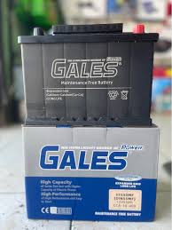 BATERIA GALES 60AMP. 56044 (CCA500) - + BAJA POSITIVO DERECHA