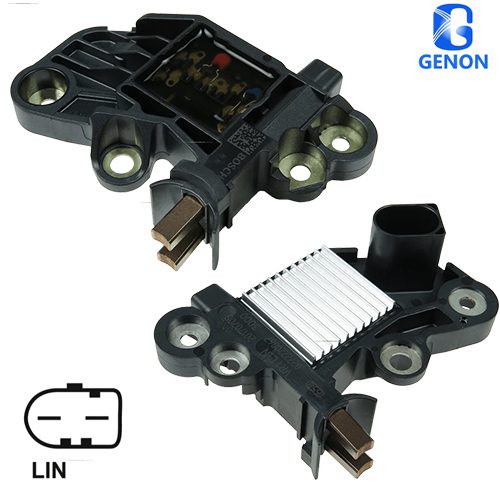 GNR-B359 REGULADOR GENON 12V - 1 PIN (COM) - 150 AMPER - PEUGEOT BOXER 2.2 HDI DESDE 2011, FORD TRANSIT 2.2 DESDE 2011, CITROEN JUMPER 2.2 HDI DESDE 2011 - 0272220828 CARGO 335329, VRB867, IB867, ARE0195P